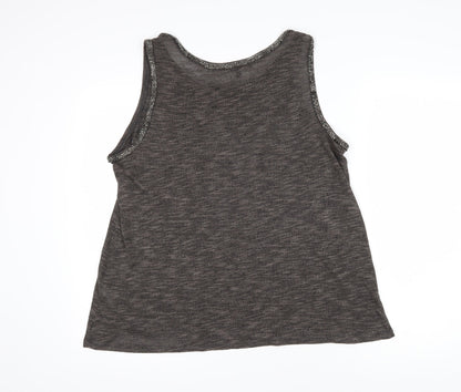 Womens UK Size 18 NEXT Grey Tunic Tank