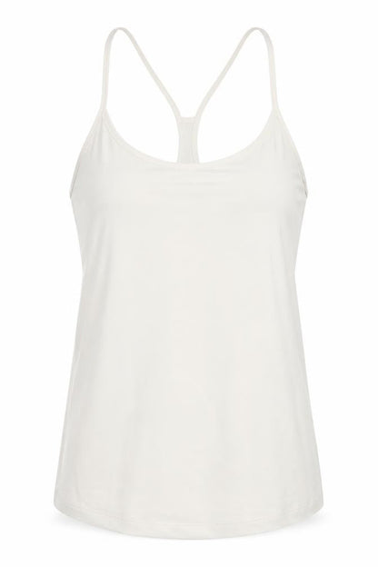 Goodmove Womens Ivory Polyester Basic T-Shirt Size 14 Boat Neck