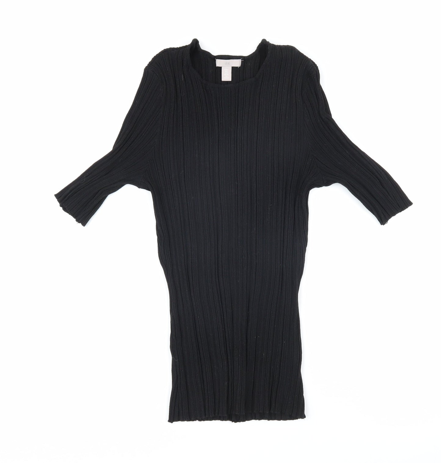 Womens UK Size S H&M Black Pullover Jumper