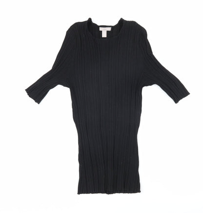 Womens UK Size S H&M Black Pullover Jumper