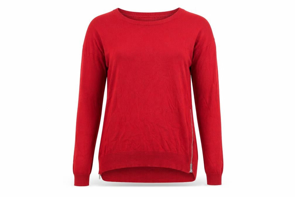 Womens UK Size 6 NEXT Red Pullover Jumper