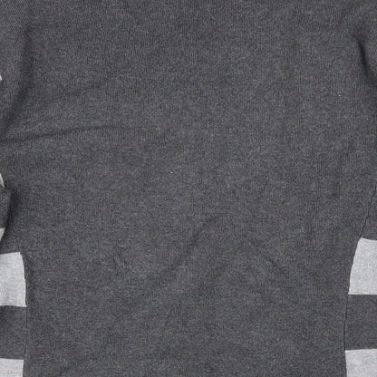 Womens UK Size M cc Grey Pullover Jumper