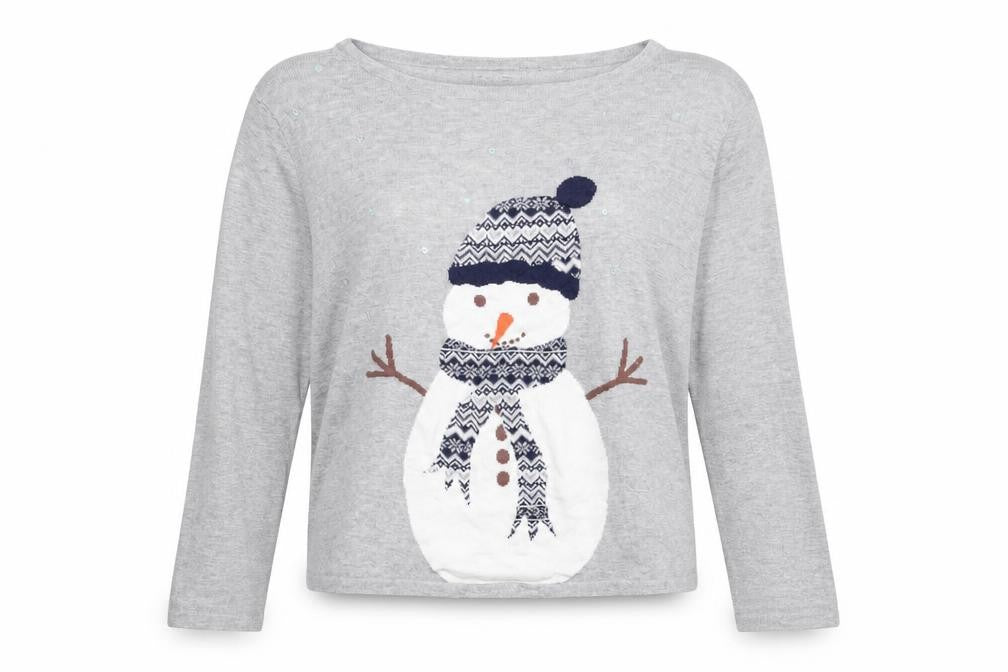 Womens UK Size 14 NEXT Grey Pullover Jumper