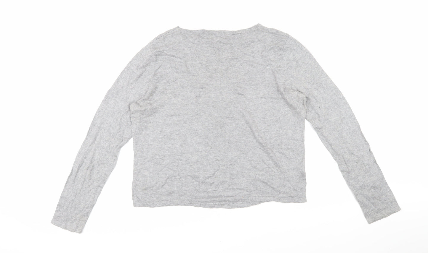 Womens UK Size 14 NEXT Grey Pullover Jumper
