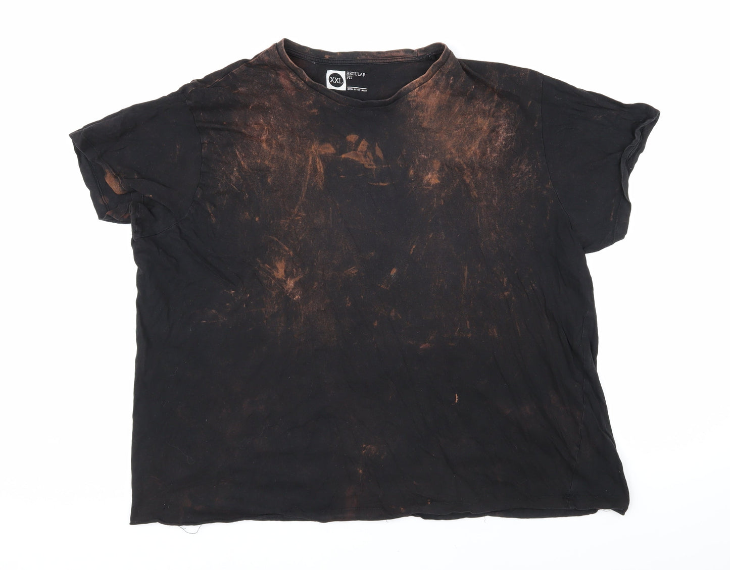 Mens UK Size 2XL Cedar Wood State Black  T-Shirt