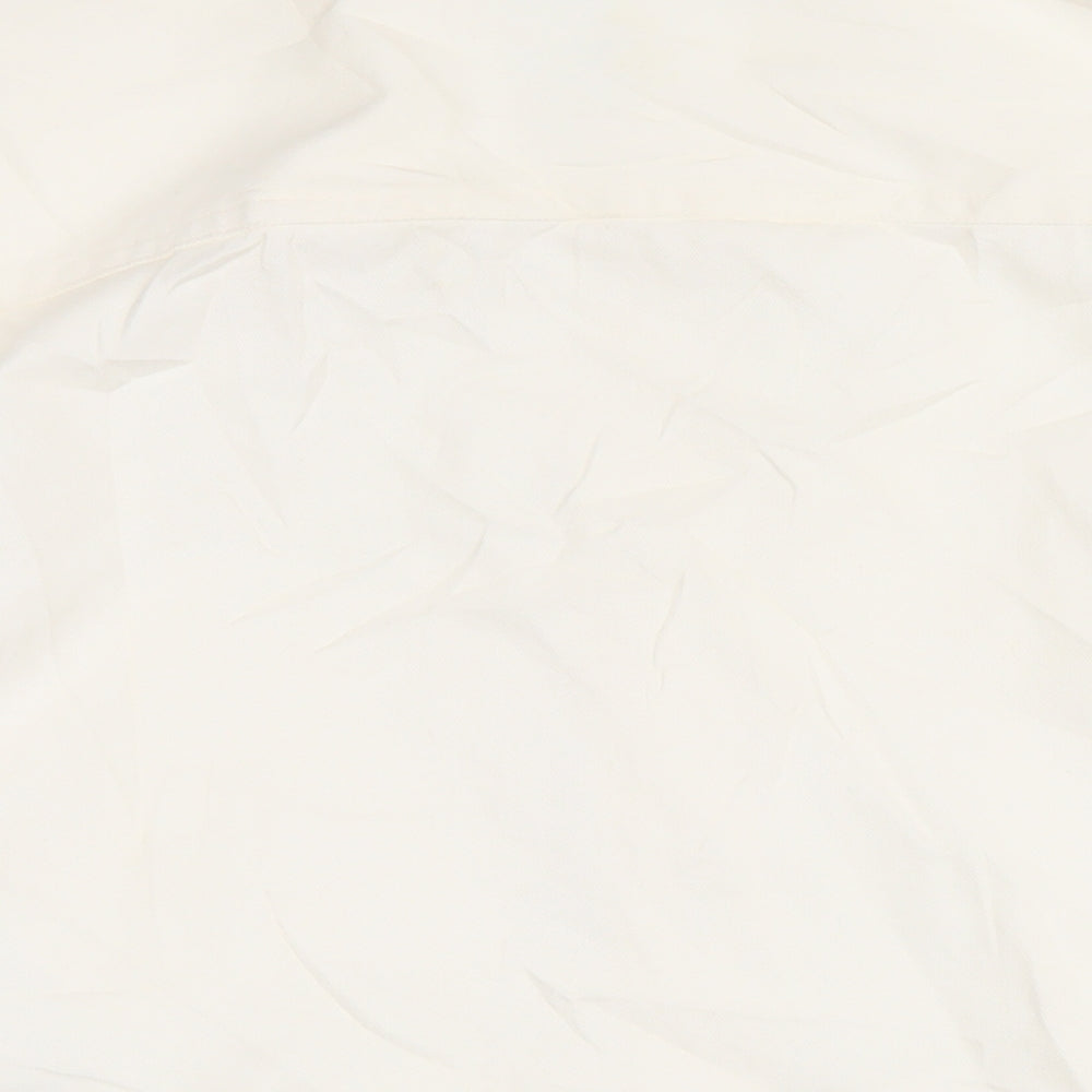 H&M Womens Ivory Jacket Size XL Button