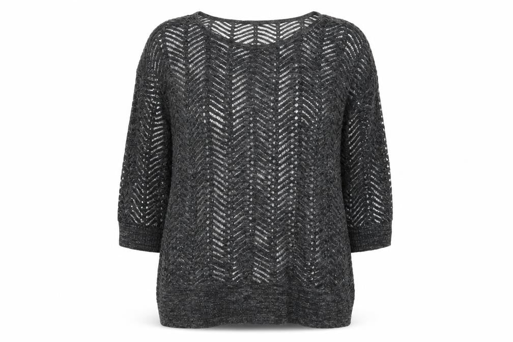 Womens UK Size 14 NEXT Grey Tunic T-Shirt