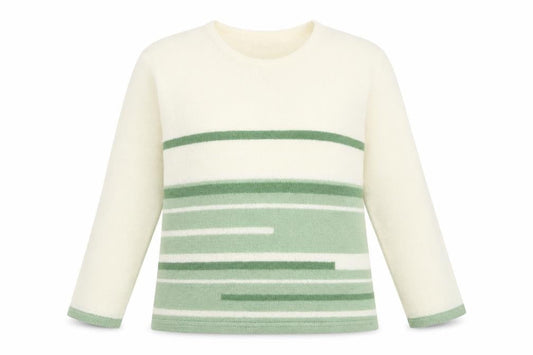 Womens UK Size S Annabelle Green Pullover Jumper