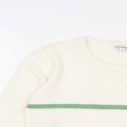 Womens UK Size S Annabelle Green Pullover Jumper