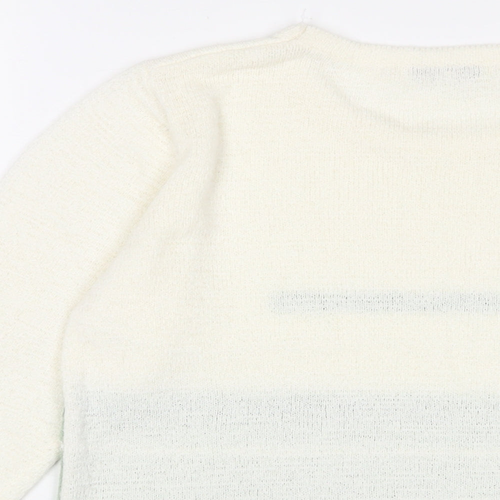 Womens UK Size S Annabelle Green Pullover Jumper