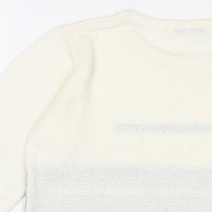 Womens UK Size S Annabelle Green Pullover Jumper