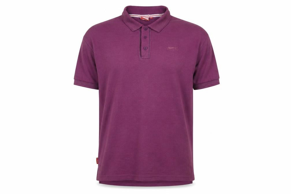 Mens UK Size L Slazenger Cotton Polo Shirt