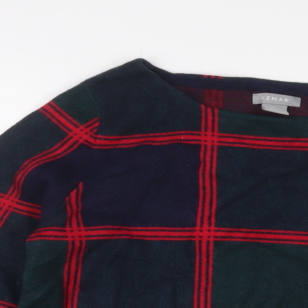 Womens UK Size L Kenar Green Pullover Jumper