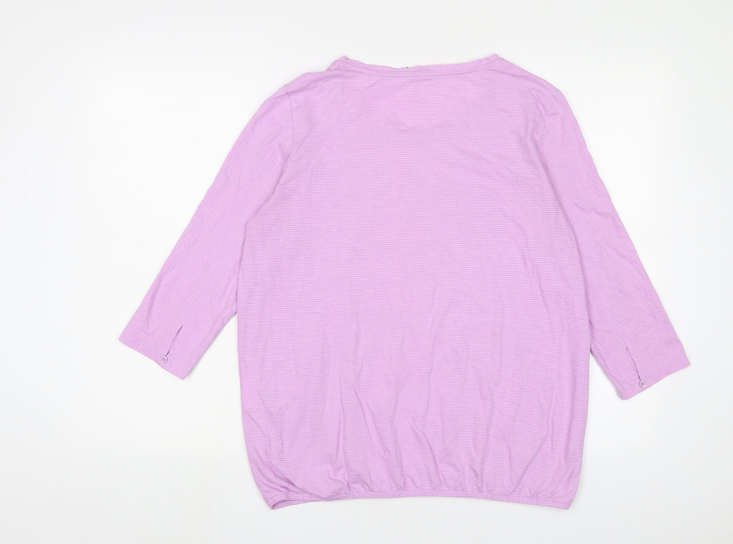 Womens UK Size M Cecil Purple Basic T-Shirt