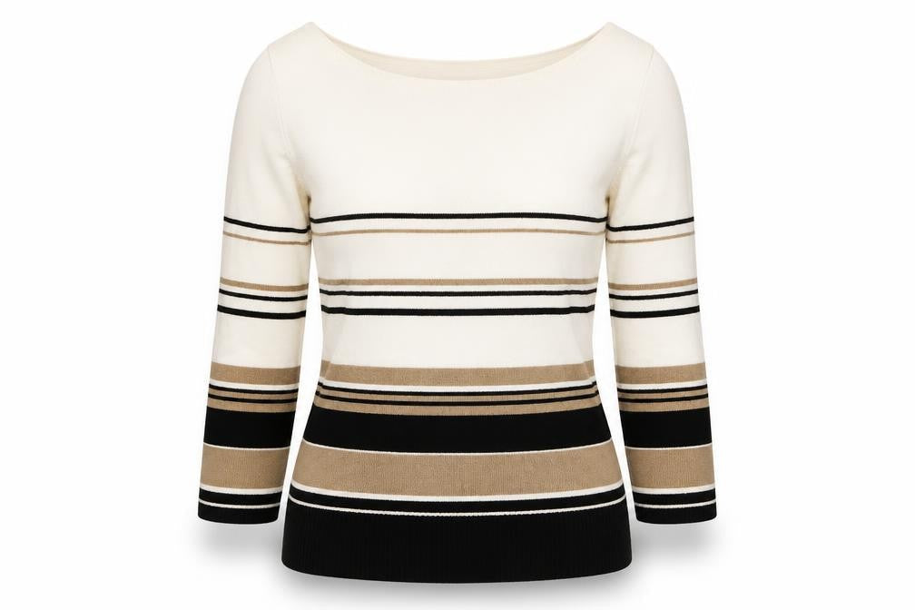 Womens UK Size S Precis Multicoloured Pullover Jumper