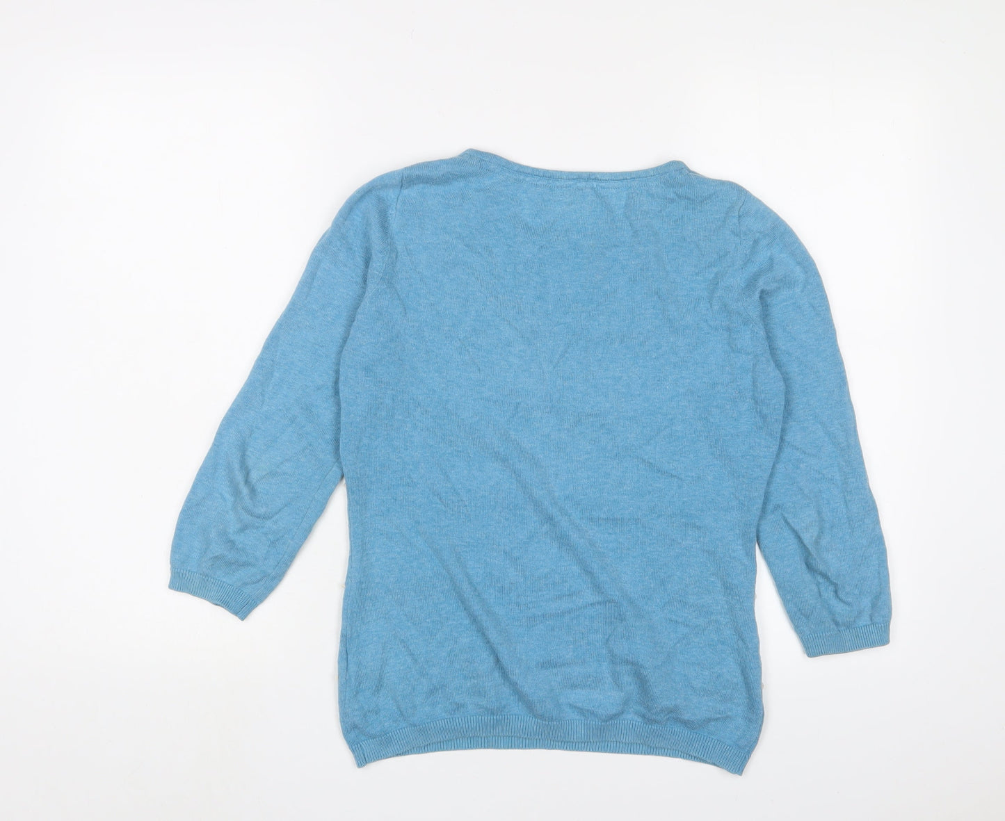 Womens UK Size S Ness Blue Pullover Jumper