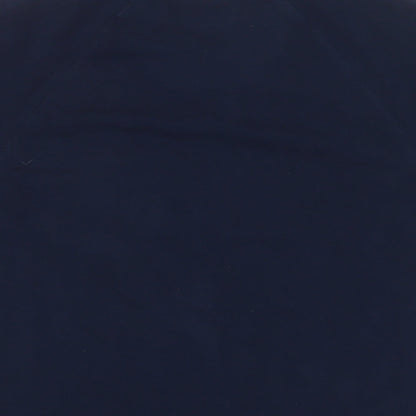 Bewley Ritch Mens Blue Cotton T-Shirt Size L Crew Neck - Logo, Embroidered