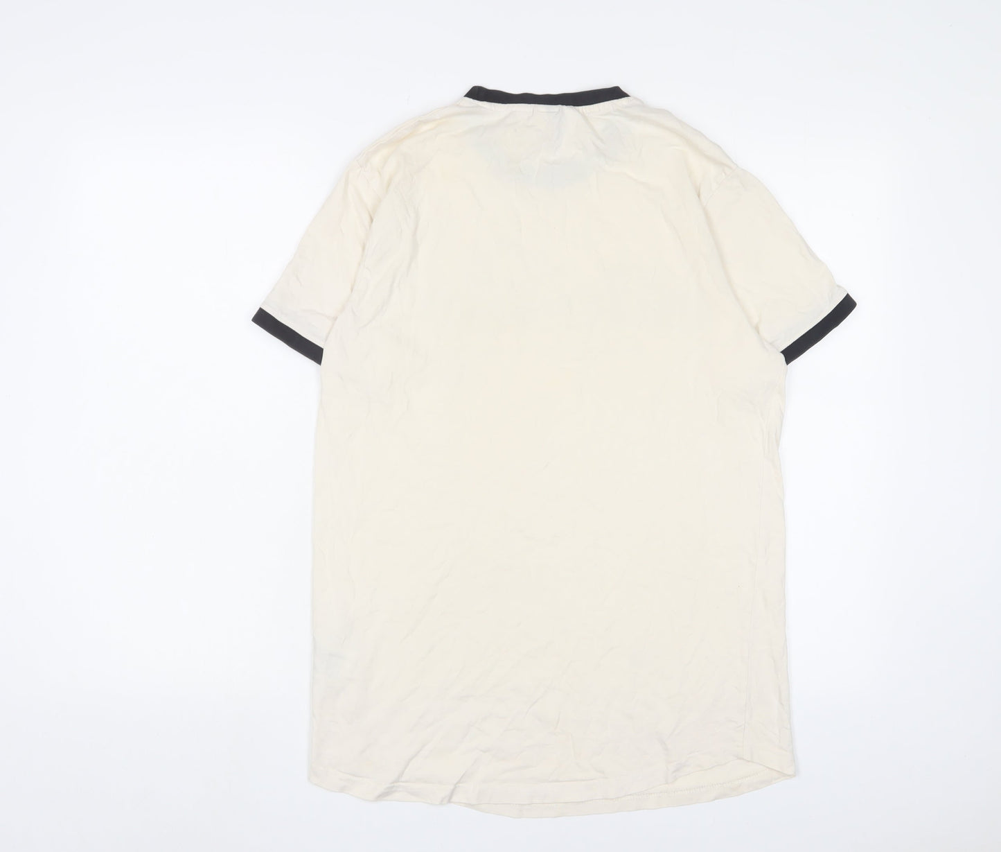 Mens UK Size S ellesse Beige  T-Shirt