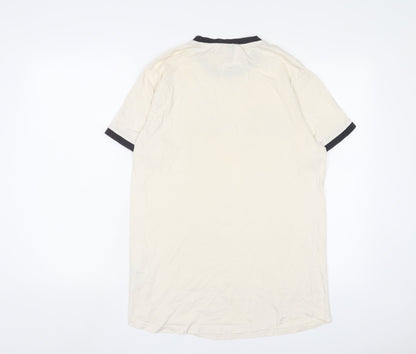 Mens UK Size S ellesse Beige  T-Shirt