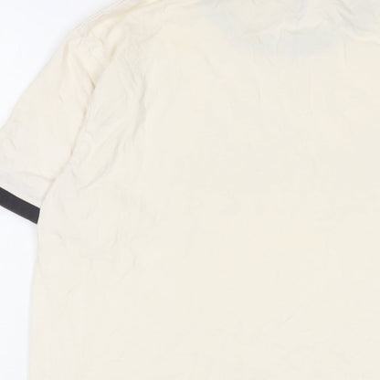Mens UK Size S ellesse Beige  T-Shirt