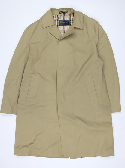Mens UK Size XL Horne Brothers Beige Overcoat