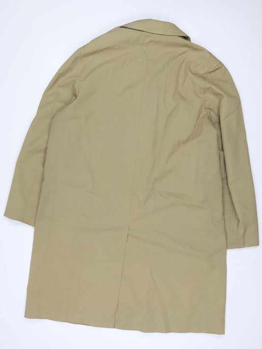 Mens UK Size XL Horne Brothers Beige Overcoat