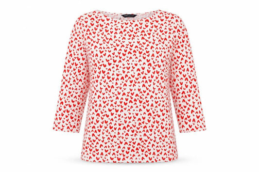 Womens UK Size 10 Marks and Spencer Red Basic T-Shirt