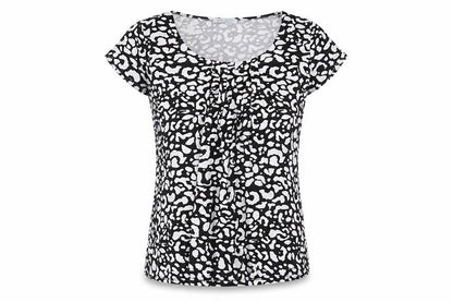 Womens UK Size 12 Marks and Spencer Black Basic T-Shirt