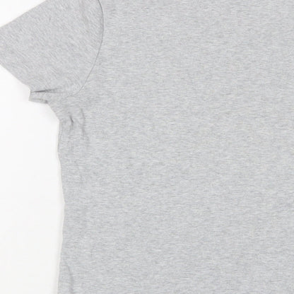 Womens UK Size M Esprit Grey Basic T-Shirt