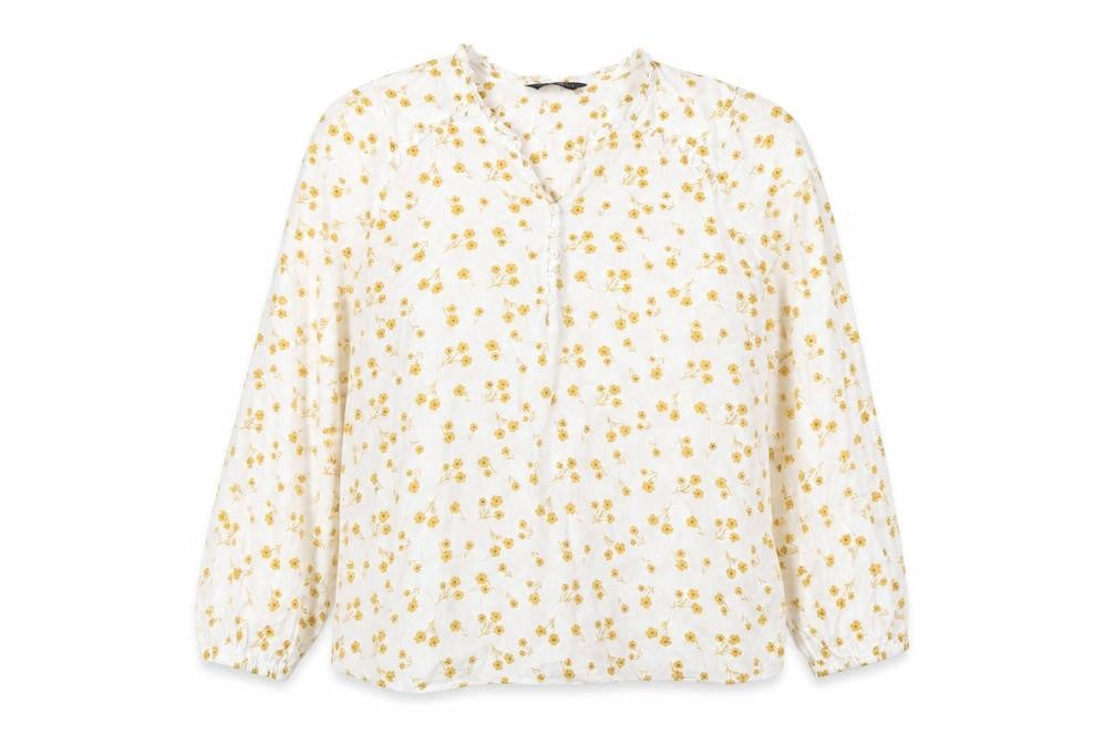 Womens UK Size 16 Marks and Spencer White Basic Blouse