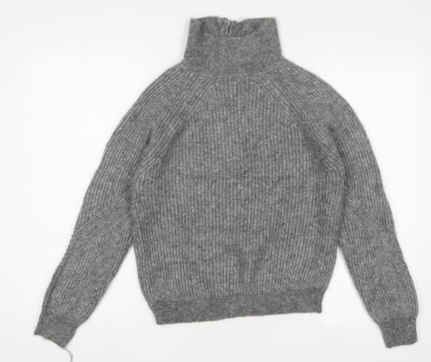 Womens UK Size S Marks and Spencer Grey Pullover Jumper