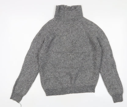 Womens UK Size S Marks and Spencer Grey Pullover Jumper
