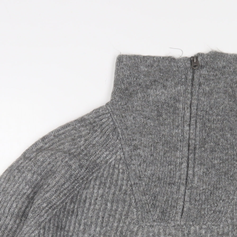 Womens UK Size S Marks and Spencer Grey Pullover Jumper