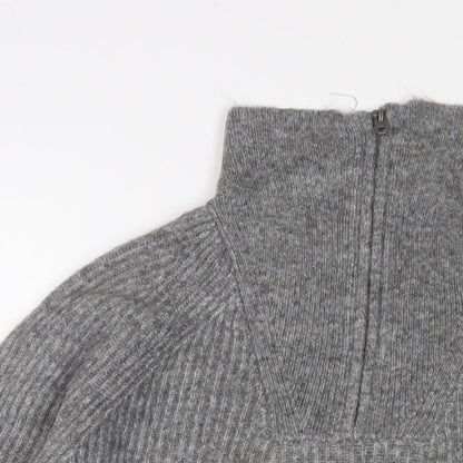 Womens UK Size S Marks and Spencer Grey Pullover Jumper