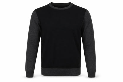 Mens UK Size M New Look Black Pullover Jumper