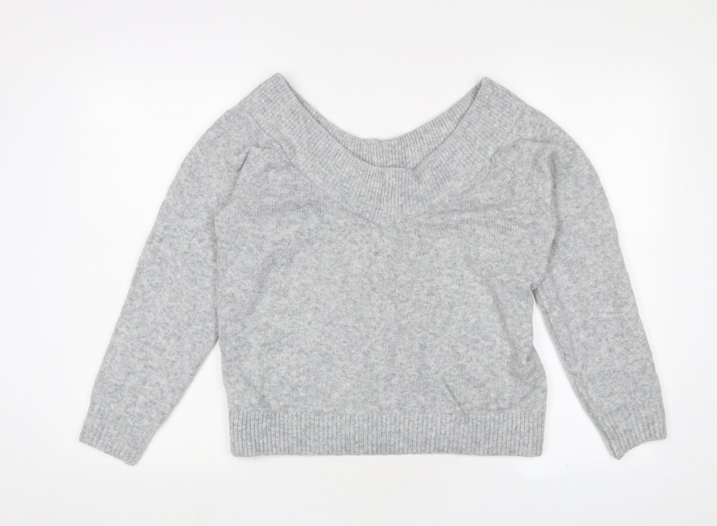 Womens UK Size M H&M Grey Pullover Jumper