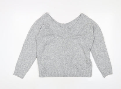 Womens UK Size M H&M Grey Pullover Jumper