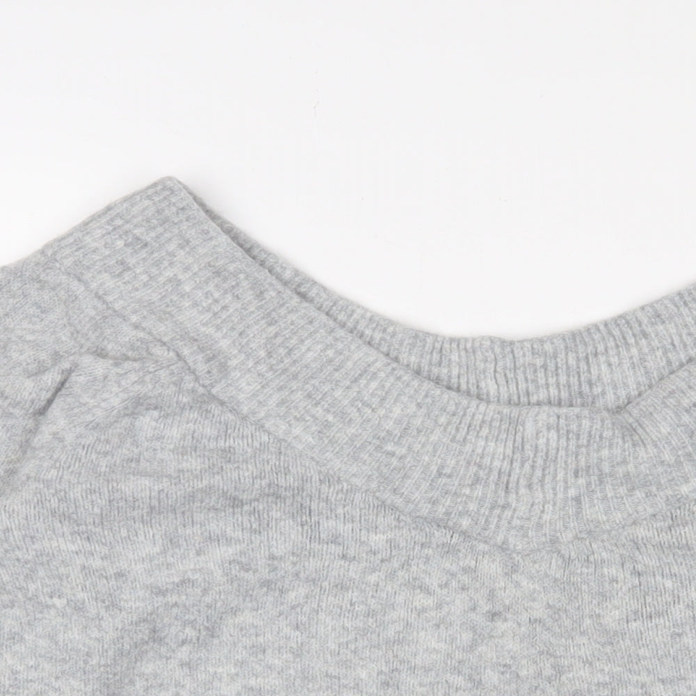 Womens UK Size M H&M Grey Pullover Jumper