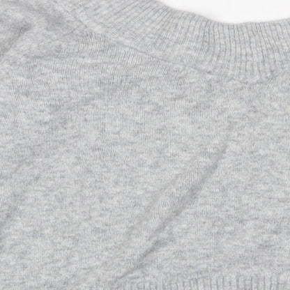 Womens UK Size M H&M Grey Pullover Jumper