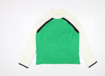 Womens UK Size M NEXT Green Pullover Jumper