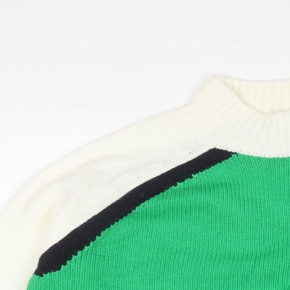 Womens UK Size M NEXT Green Pullover Jumper
