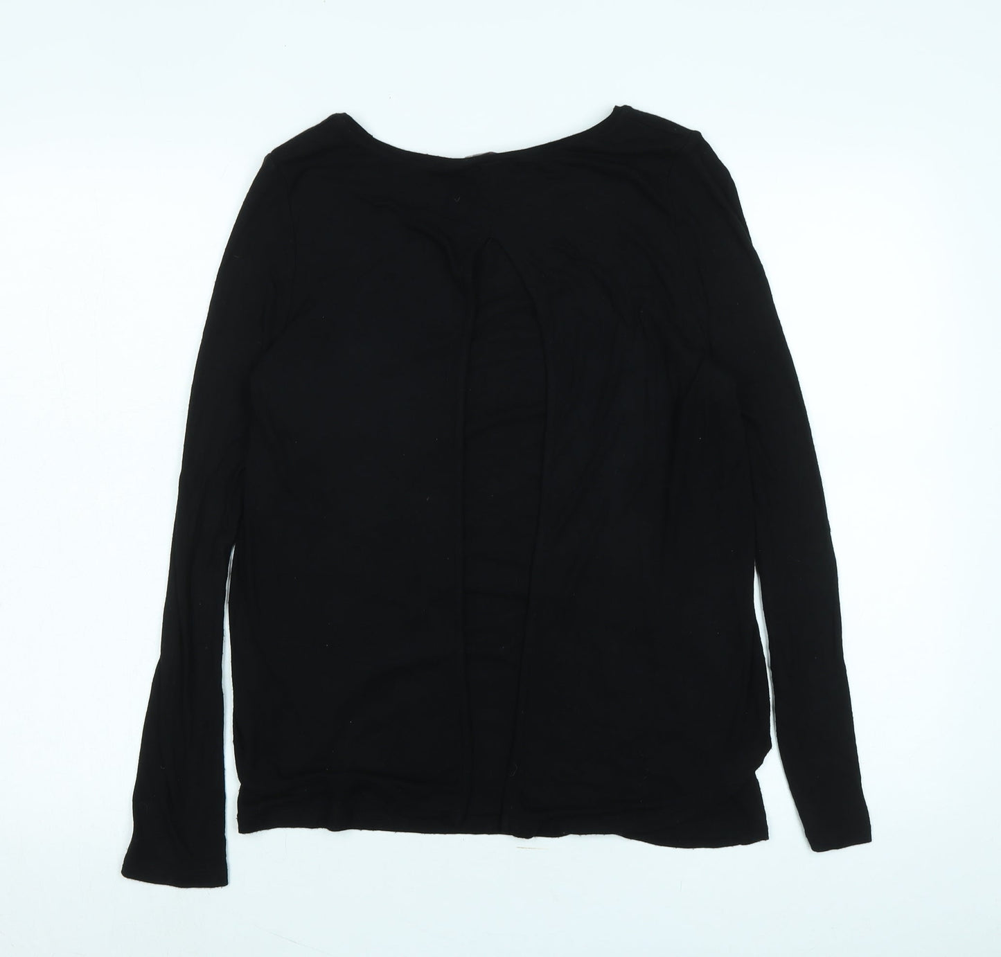 Womens UK Size 10 Phase Eight Black Tunic Blouse