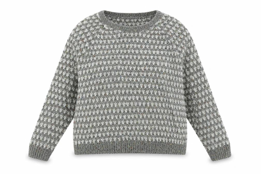Womens UK Size 16 Indigo Grey Pullover Jumper