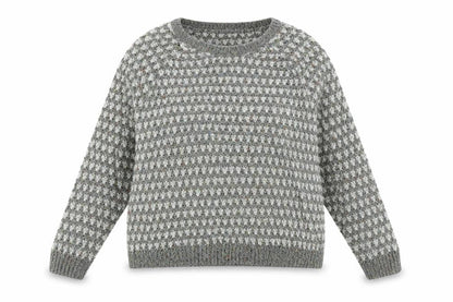 Womens UK Size 16 Indigo Grey Pullover Jumper