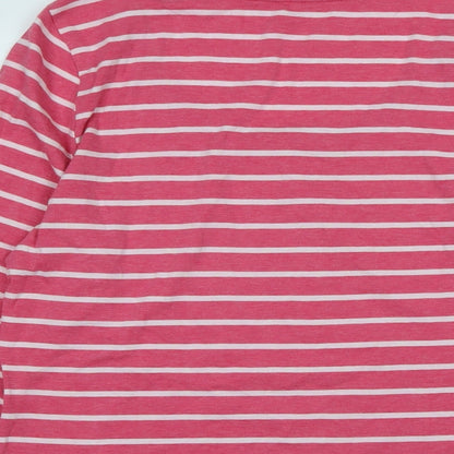 Womens UK Size M Lands' End Pink Jersey T-Shirt