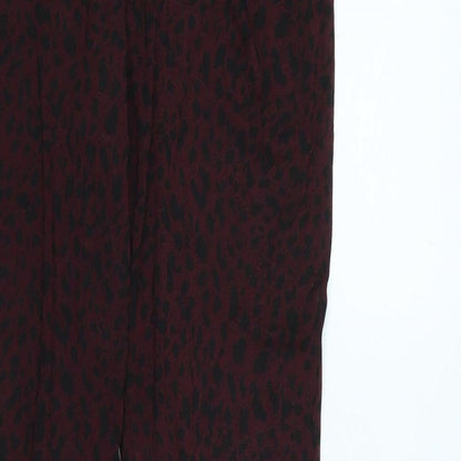 Womens UK Size 14 Marks and Spencer  Capri Red Leggings