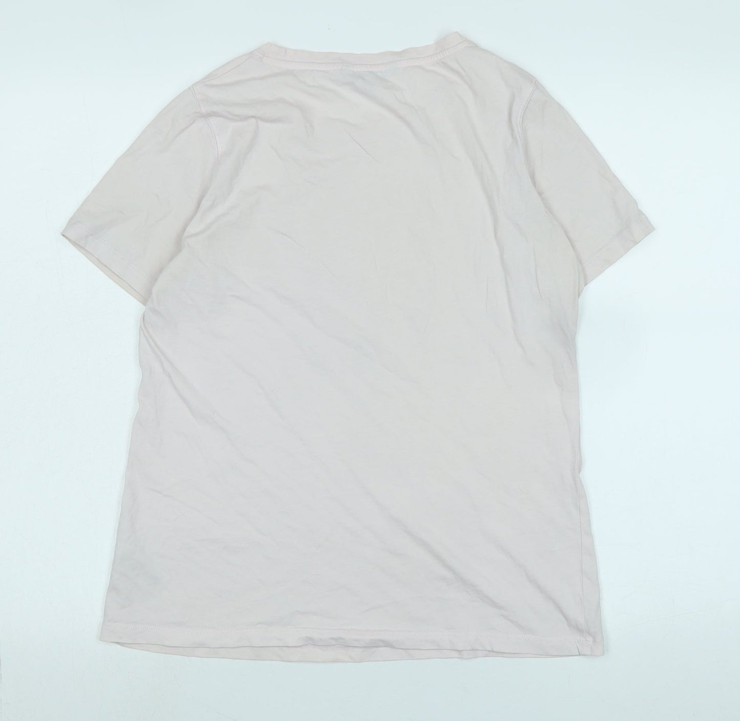 Womens UK Size 10 NEXT Pink Basic T-Shirt