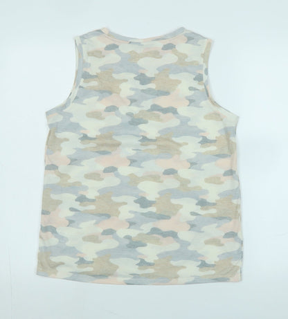Womens UK Size 10 Marks and Spencer Multicoloured Basic Tank