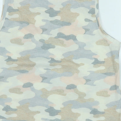 Womens UK Size 10 Marks and Spencer Multicoloured Basic Tank