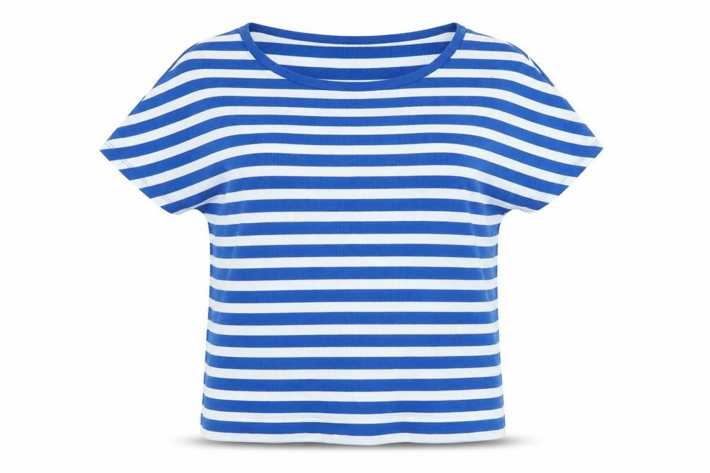 Womens UK Size 12 Marks and Spencer Blue Basic Blouse